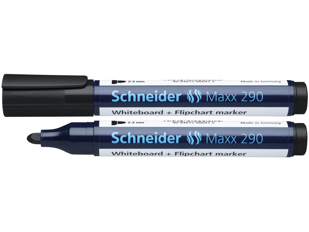 Marker whiteboard + flipchart Schneider 290