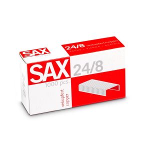 Capse cupru 24/8 1000 buc/cutie Sax