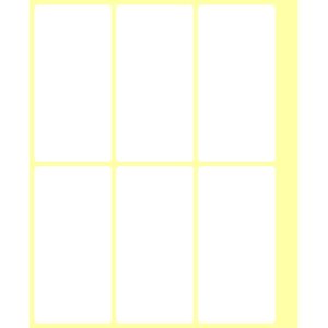 Etichete plic 73 x 37 mm 60/set