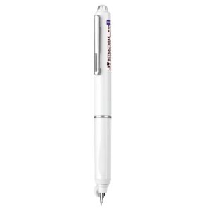 Stilou retractabil Writech corp alb + 5 patroane cu cerneală albastru