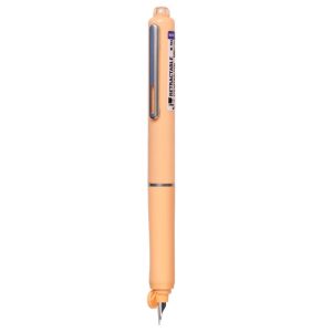 Stilou retractabil Writech corp portocaliu + 5 patroane cu cerneală albastru